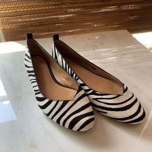 UGG - Zebra Print, Softly Pointed Toe, Ballet Flat